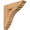 Ekena Millwork Thorton Traditional Smooth Bracket, Western Red Cedar, 3 1/2"W x 16"D x 16"H BKT04X16X16THR01SWR - alternate 1